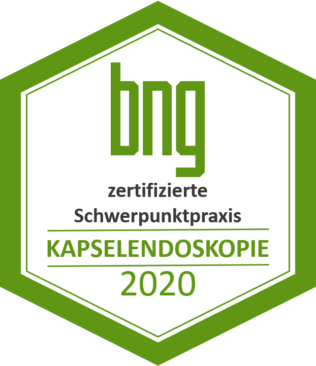 bng zertifizierte Schwerpunktpraxis Kapselendoskopie